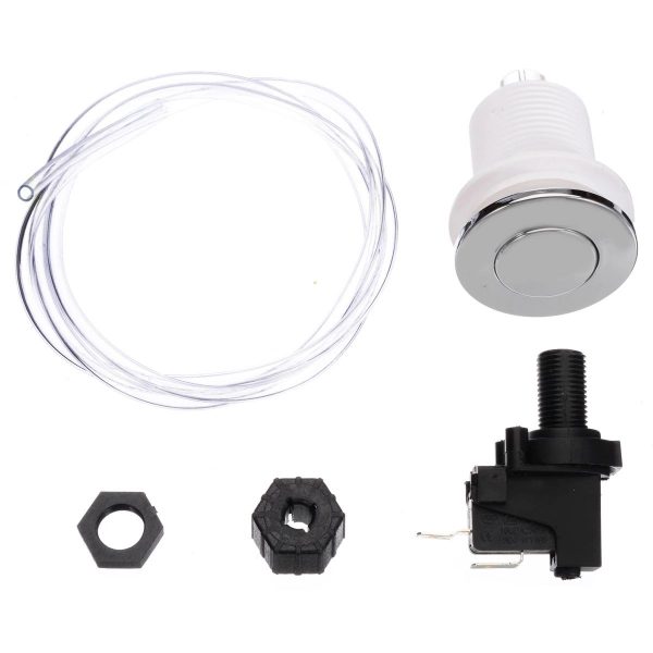 Kit Botón Aire Encendido Neumático Para Jacuzzi, Bañera; Switch 16 Amp - Imagen 6